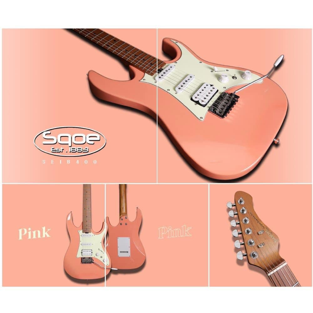 Đàn Guitar Điện Sqoe SEIB400 - Việt Music