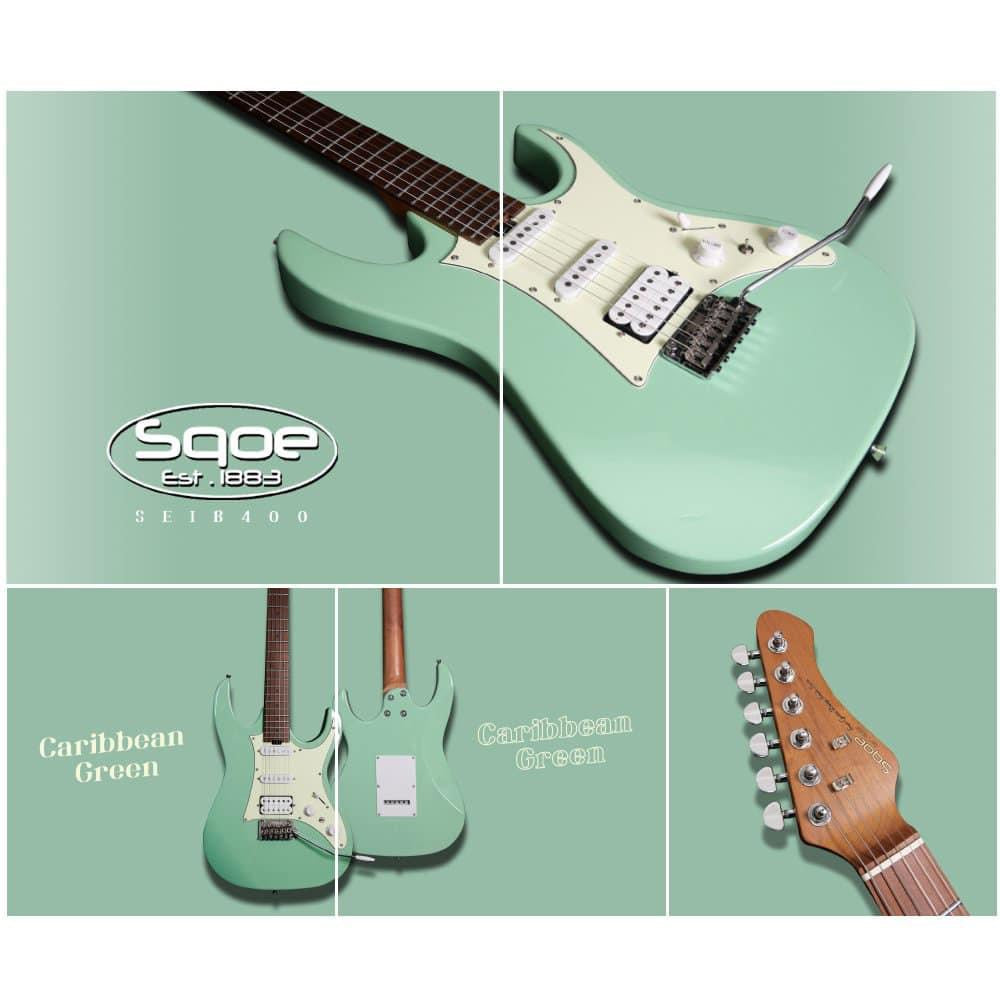 Đàn Guitar Điện Sqoe SEIB400 - Việt Music