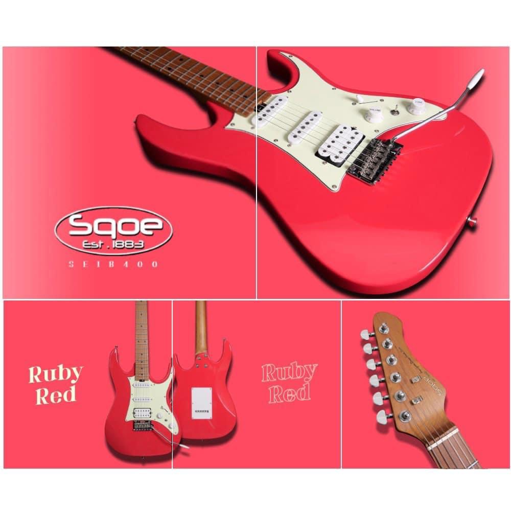 Đàn Guitar Điện Sqoe SEIB400 - Việt Music