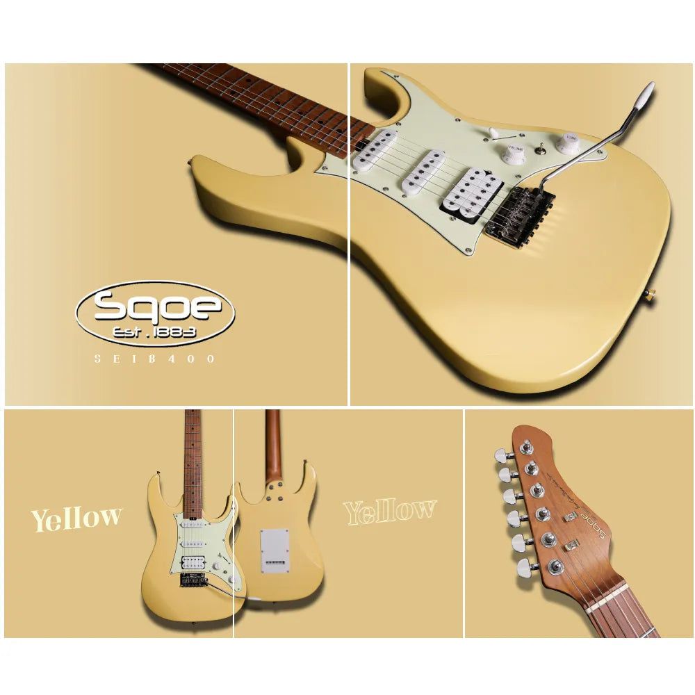 Đàn Guitar Điện Sqoe SEIB400 - Việt Music