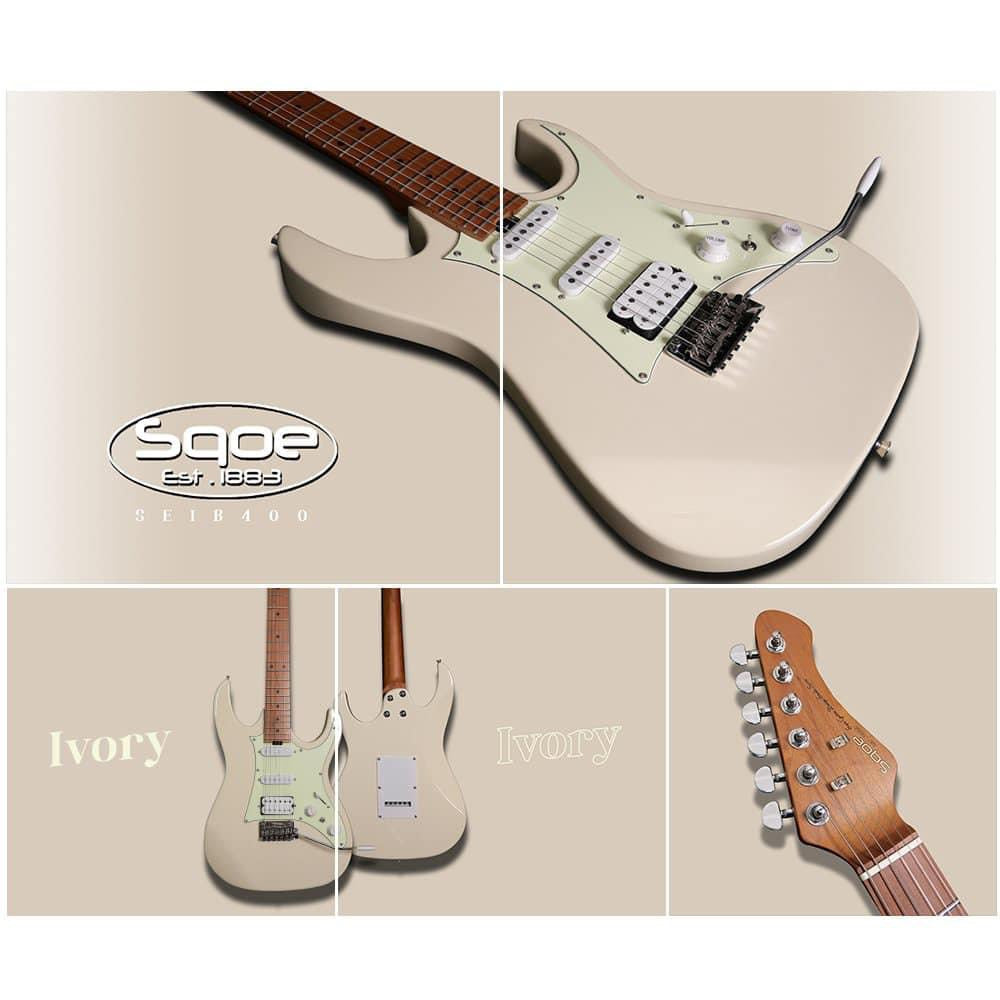 Đàn Guitar Điện Sqoe SEIB400 - Việt Music