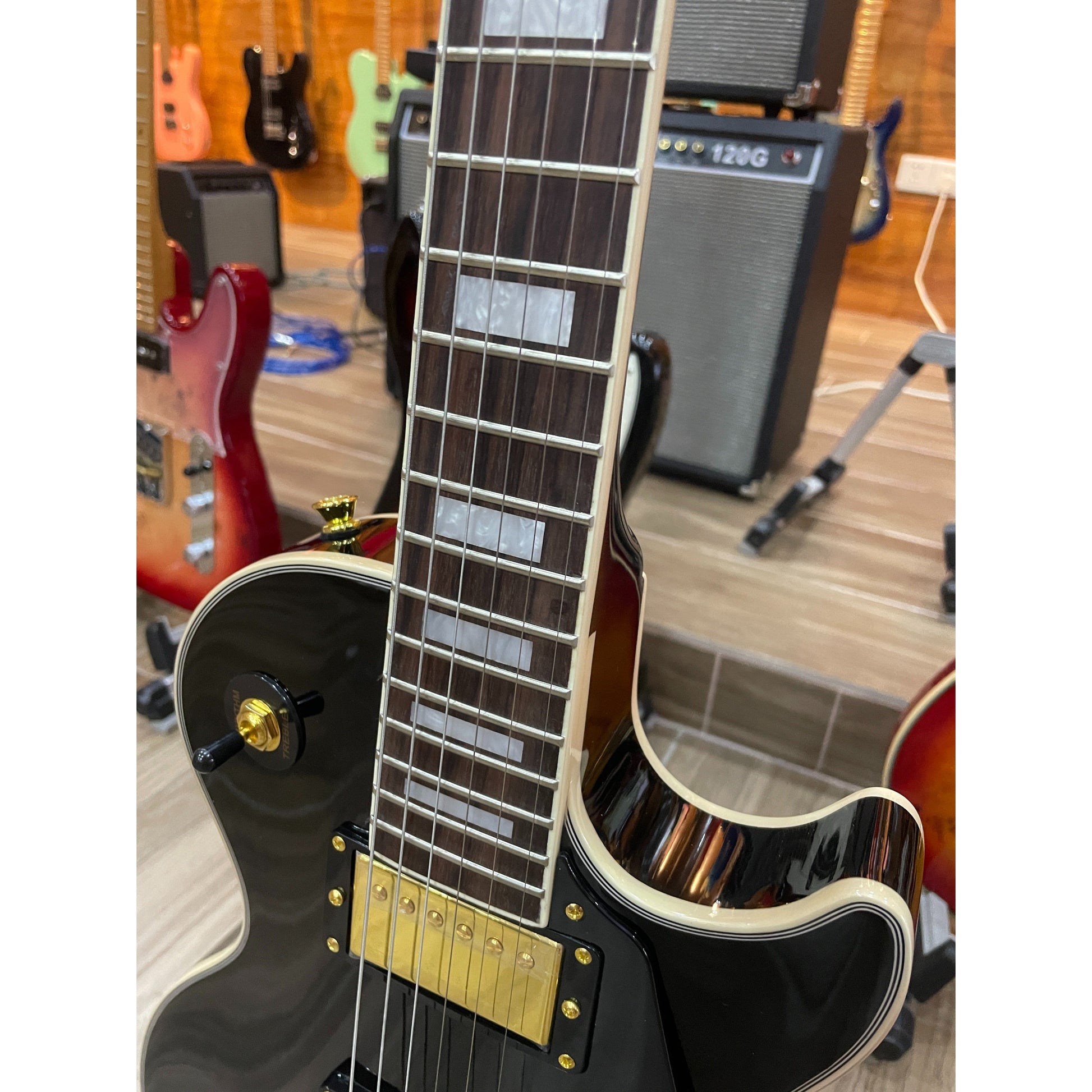 Đàn Guitar Điện Sqoe SELP300 Custom HH, Rosewood Fingerboard - Việt Music