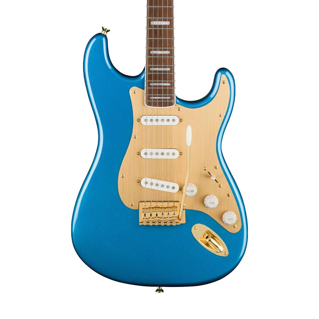 Đàn Guitar Điện Squier 40th Anniversary Gold Edition Stratocaster, SSS Indian Laurel Fingerboard - Việt Music