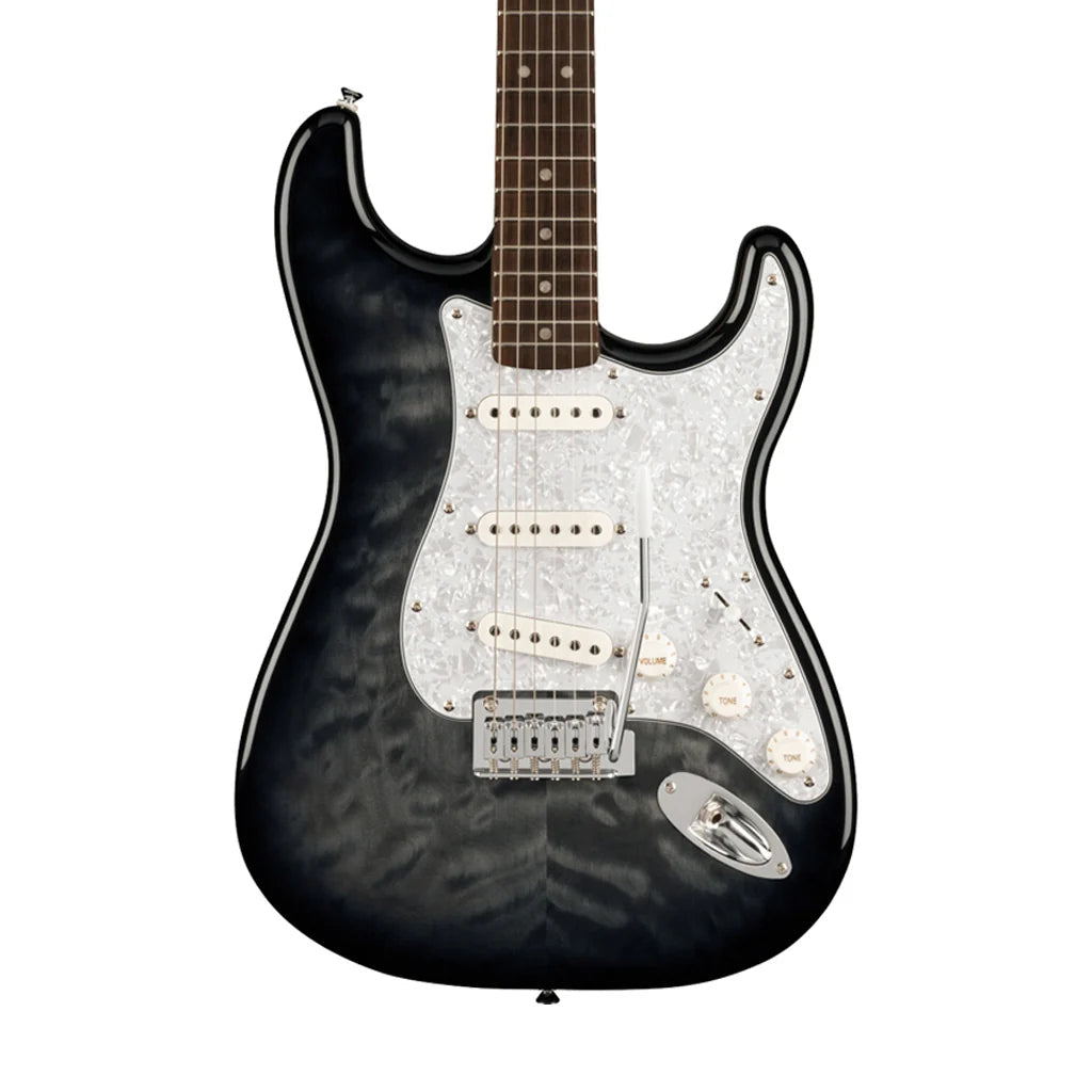 Đàn Guitar Điện Squier FSR Affinity Series Stratocaster QMT SSS, Laurel Fingerboard - Việt Music