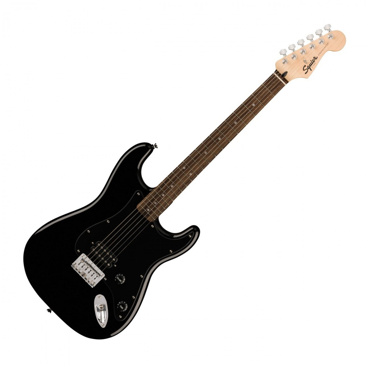 Squier Sonic Series Stratocaster HT H Laurel Fingerboard, Black - Việt Music