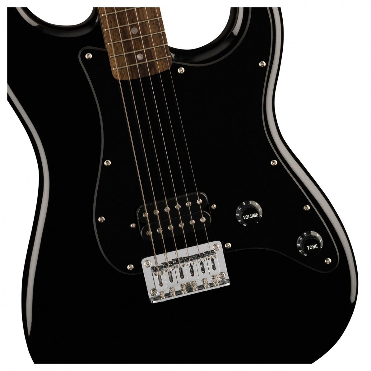 Squier Sonic Series Stratocaster HT H Laurel Fingerboard, Black - Việt Music