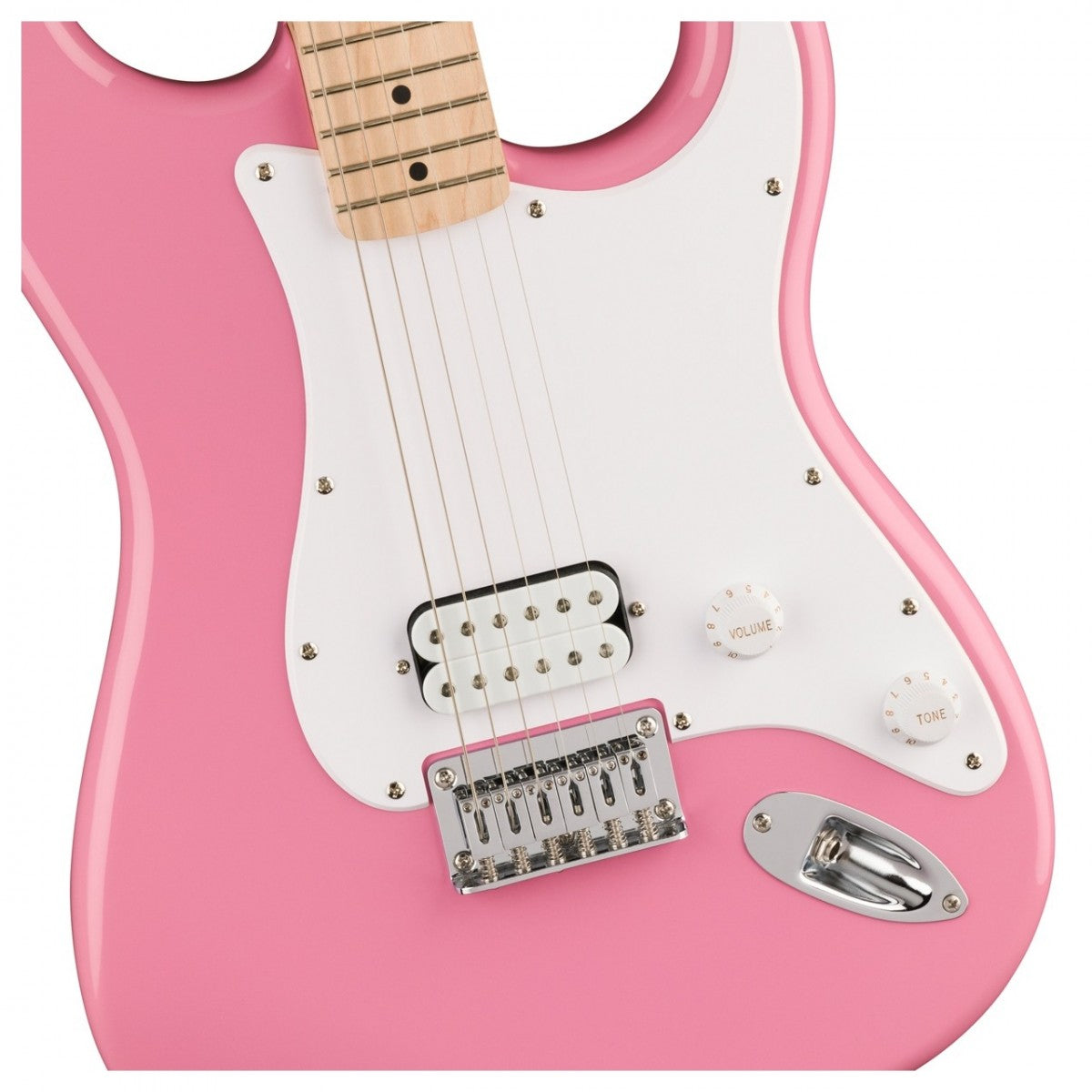 Squier Sonic Series Stratocaster HT H Maple Fingerboard, Flash Pink - Việt Music