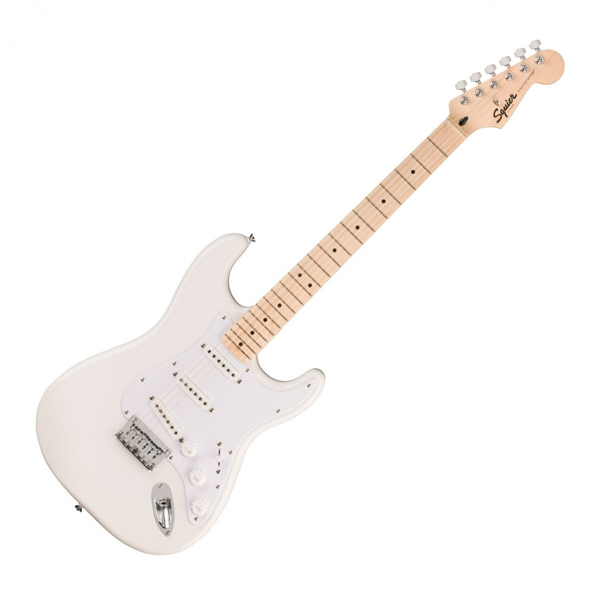 Squier Sonic Series Stratocaster HT Maple Fingerboard, Arctic White - Việt Music