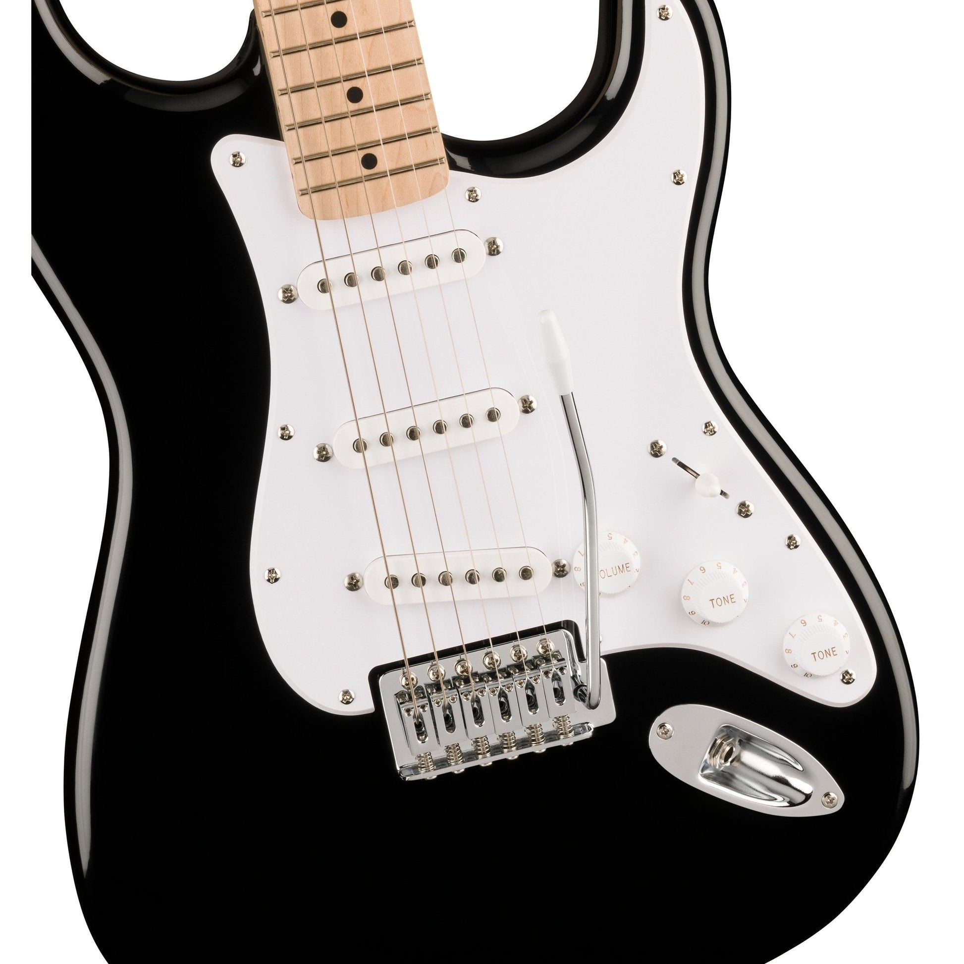 Đàn Guitar Điện Squier Sonic Stratocaster Pack SSS, Maple Fingerboard, Black - Việt Music