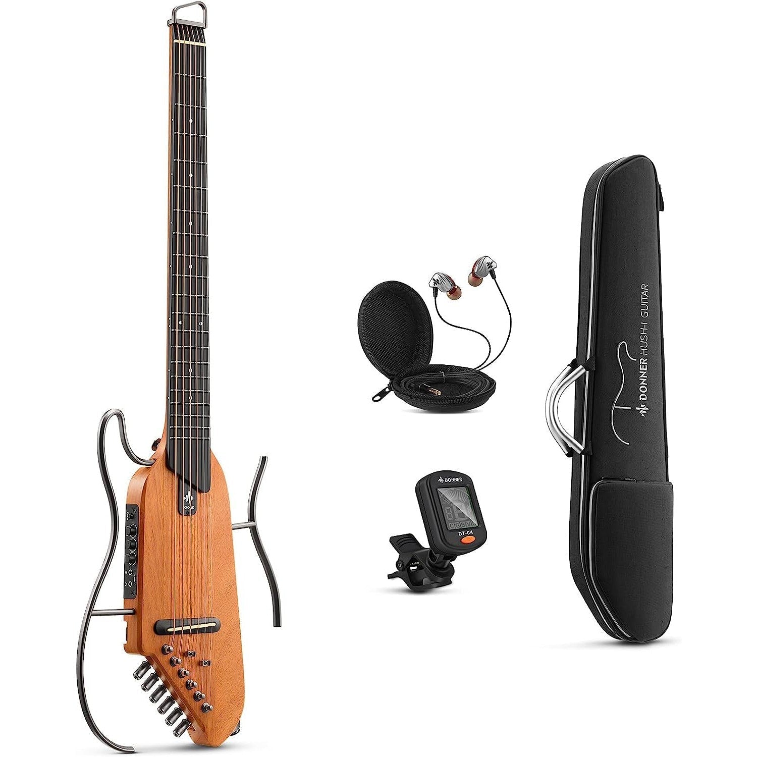 Đàn Guitar Silent Acoustic Donner HUSH-I - Việt Music