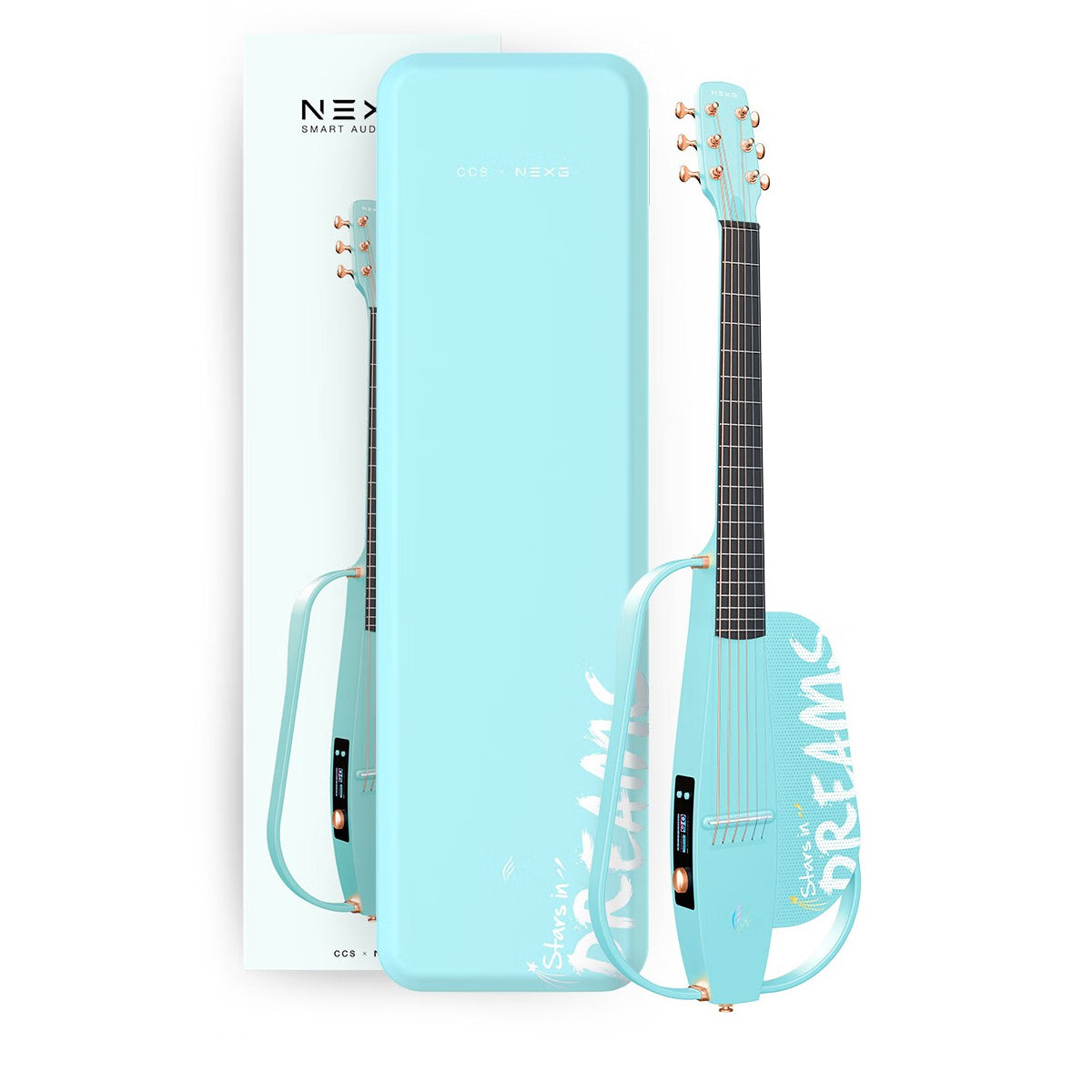 Đàn Guitar Enya NEXG 2 Deluxe Stars In Dreams - Smart Audio Guitar - Việt Music