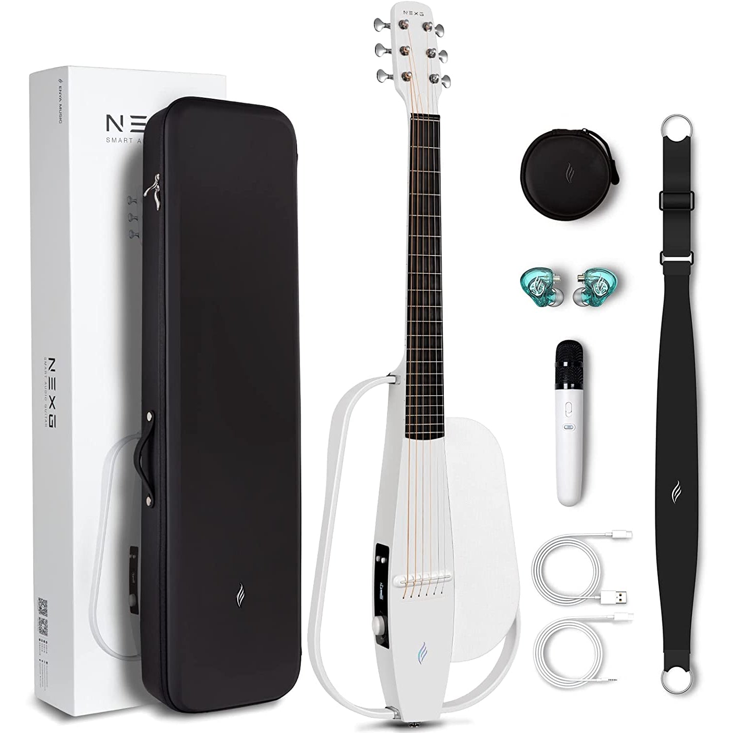 Đàn Guitar Enya NEXG Deluxe - Smart Audio Guitar - Việt Music