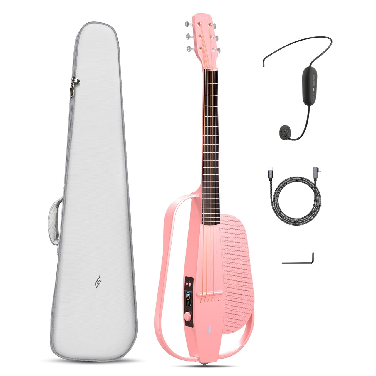 Đàn Guitar Silent Acoustic Enya NEXG SE - Smart Audio Guitar - Việt Music