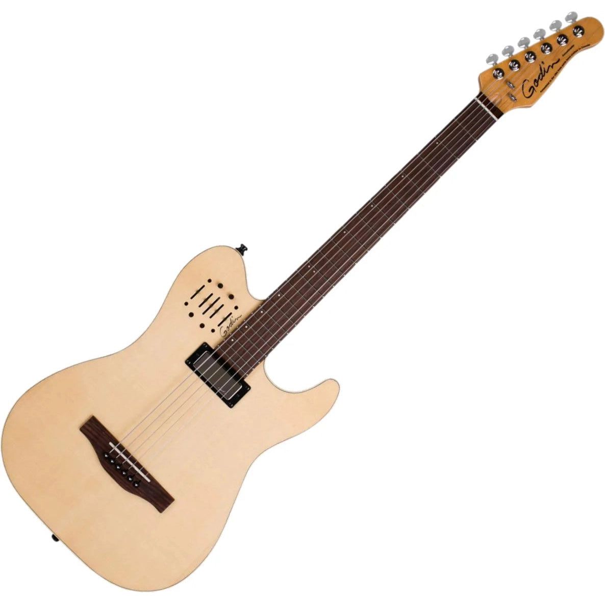 Đàn Guitar Điện Godin Acousticaster Natural Deluxe RN - Việt Music