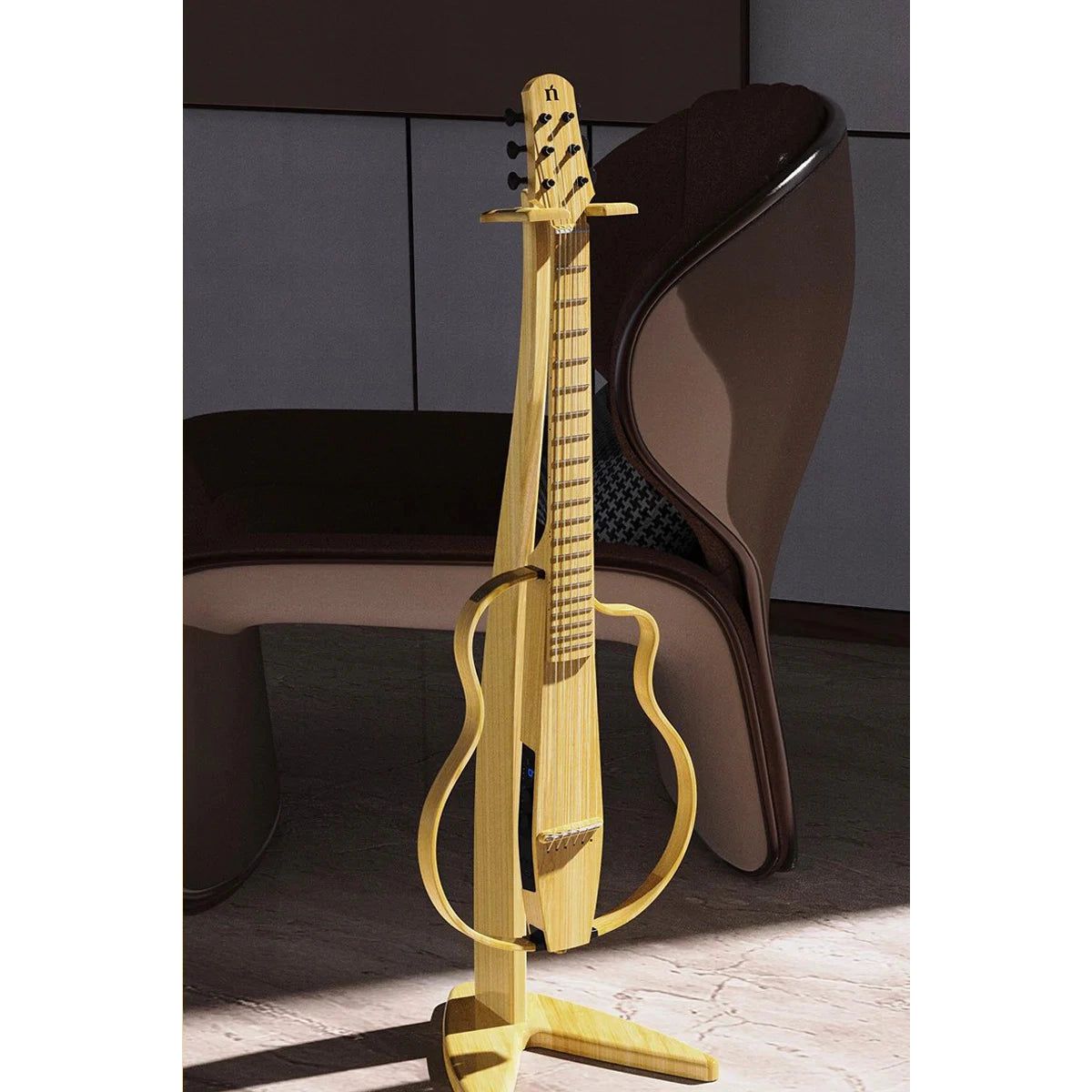 Đàn Guitar Silent Natasha NBSG Natural - Việt Music