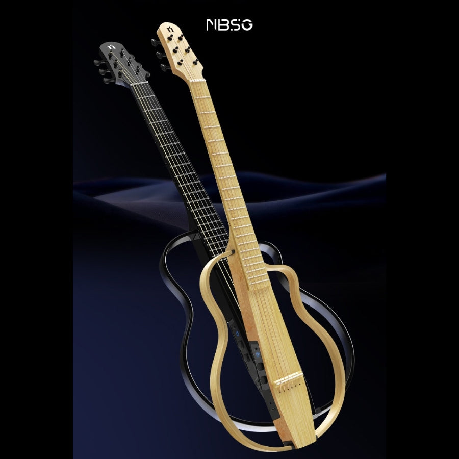 Đàn Guitar Silent Natasha NBSG Natural - Việt Music