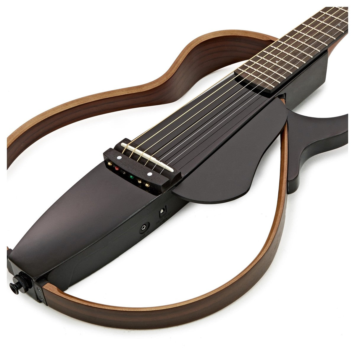 Đàn Guitar Silent Yamaha SLG200S Steel String, Translucent Black - Việt Music