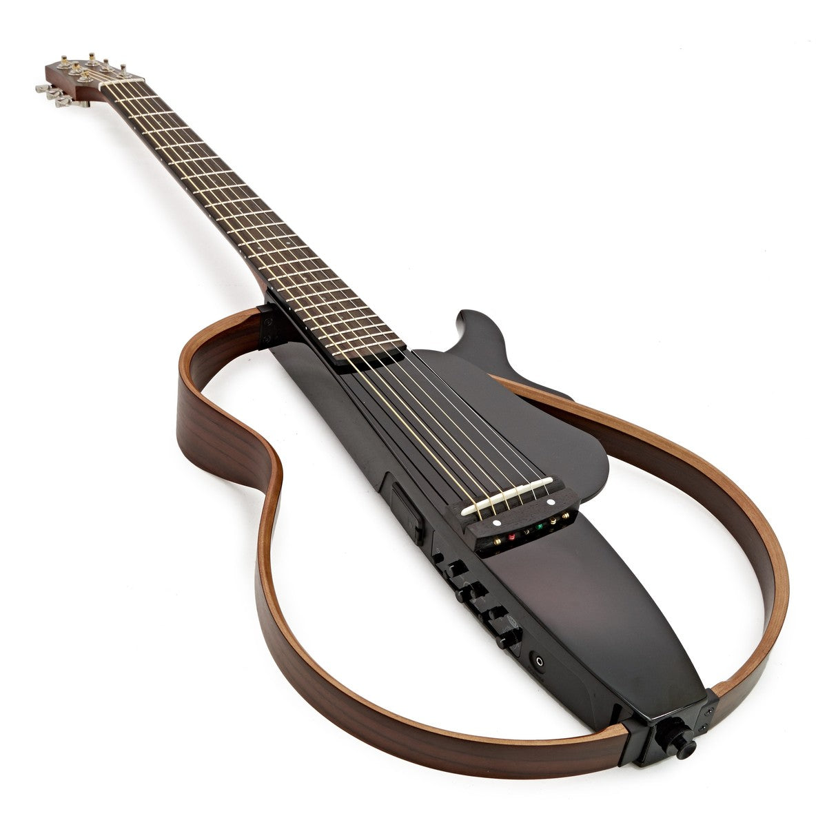 Đàn Guitar Silent Yamaha SLG200S Steel String, Translucent Black - Việt Music