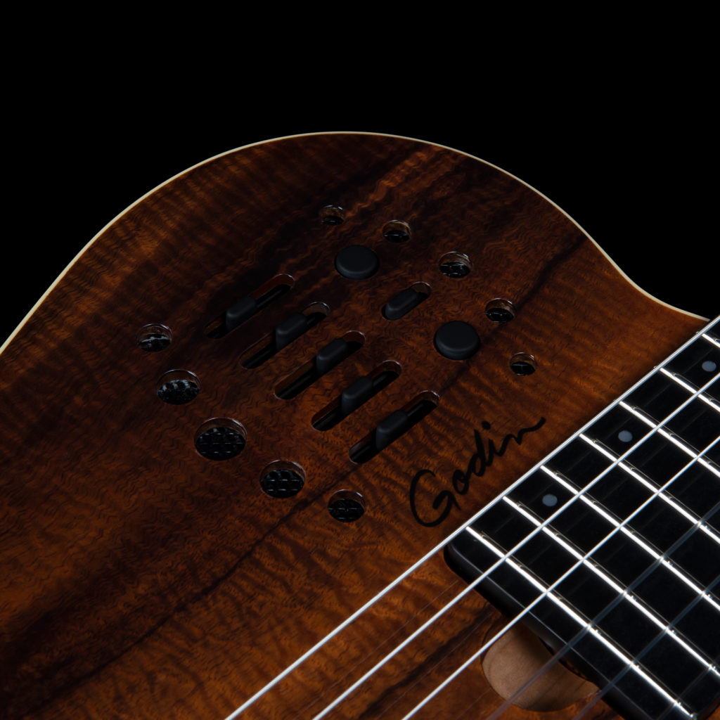 Đàn Guitar Điện Godin ACS Nylon KOA Extreme Figure HG - Việt Music