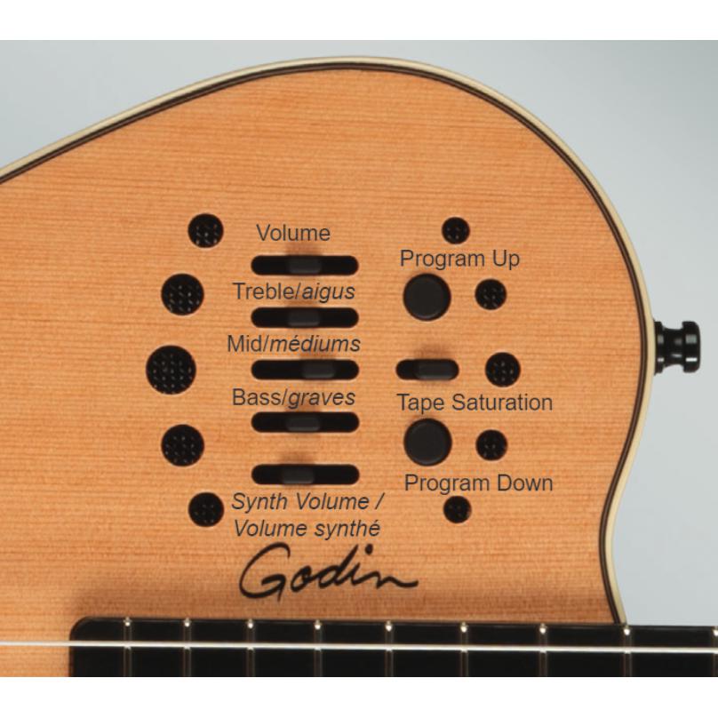 Đàn Guitar Điện Godin ACS Nylon KOA Extreme Figure HG - Việt Music