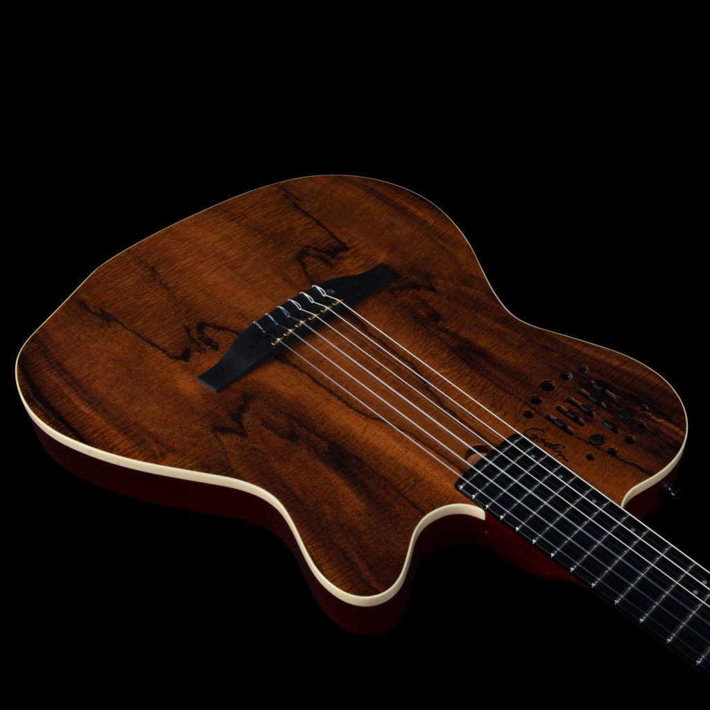 Đàn Guitar Điện Godin ACS Nylon KOA Extreme Figure HG - Việt Music