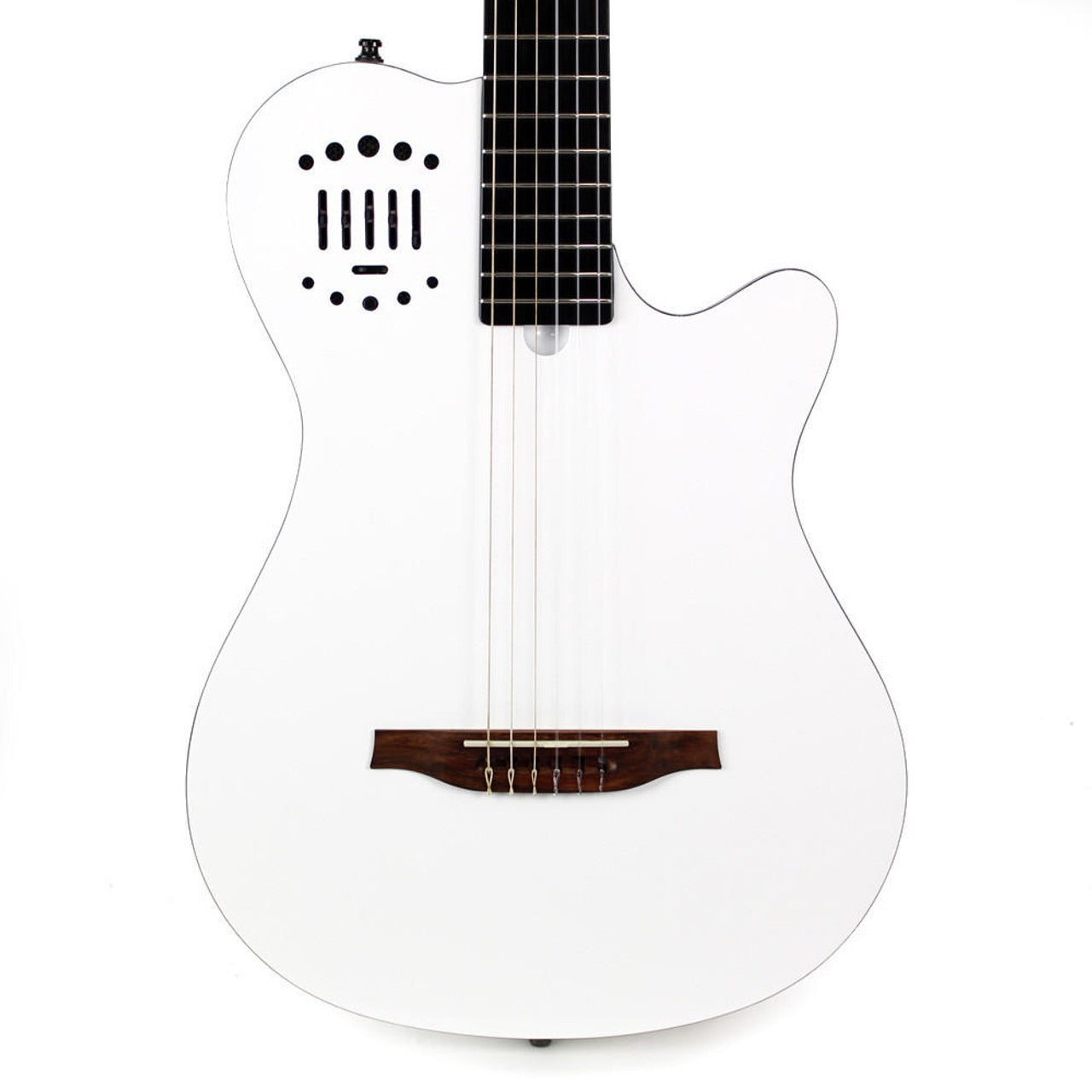 Đàn Guitar Điện Godin Multiac Grand Concert Duet Ambiance White HG - Việt Music