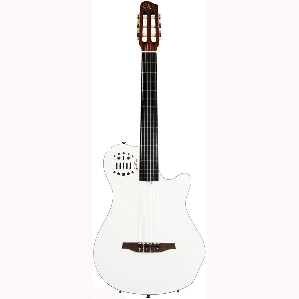 Đàn Guitar Godin Multiac Grand Concert Duet Ambiance White HG - Việt Music