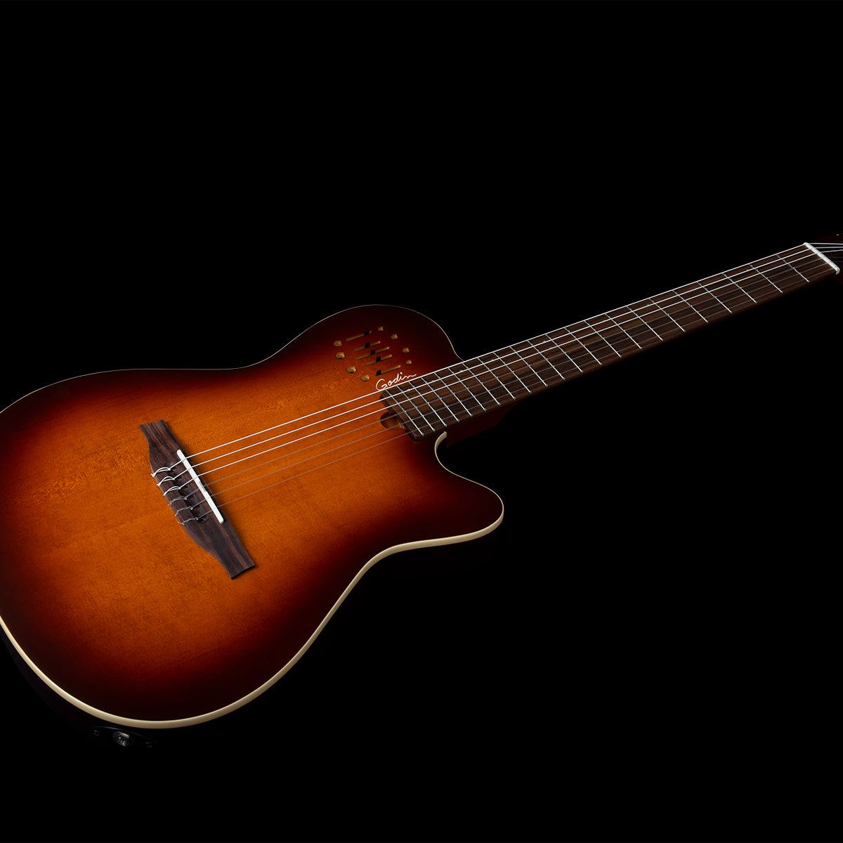 Đàn Guitar Điện Godin Multiac Nylon Encore Burnt Umber SG - Việt Music