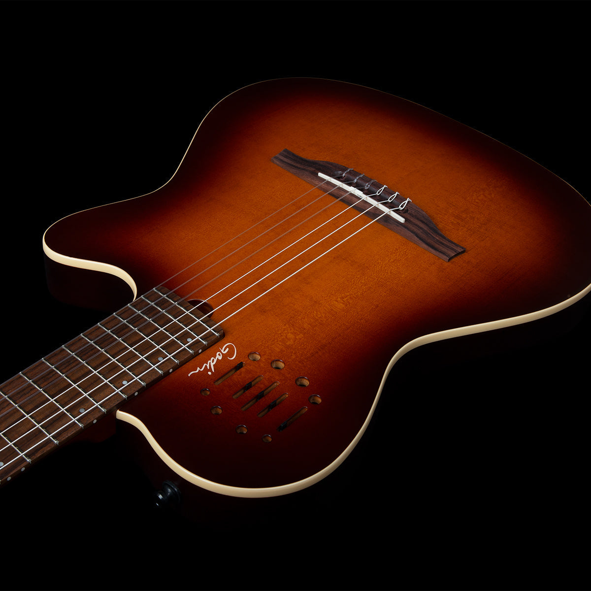 Đàn Guitar Điện Godin Multiac Nylon Encore Burnt Umber SG - Việt Music