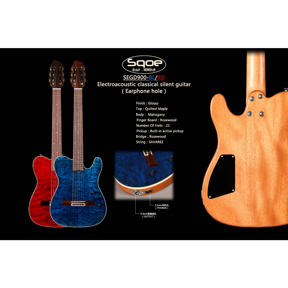 Đàn Guitar Điện Sqoe SEGD900 - Việt Music