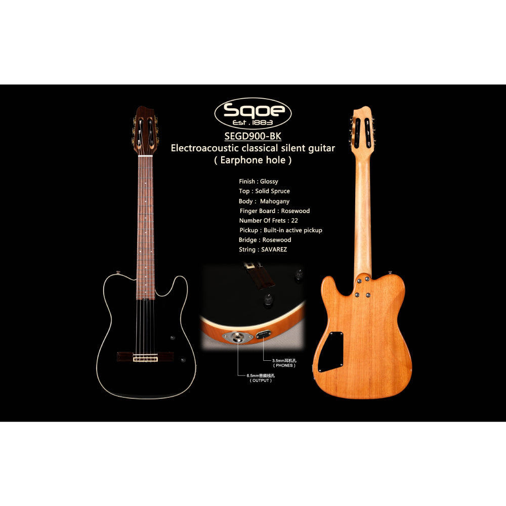 Đàn Guitar Điện Sqoe SEGD900 - Việt Music