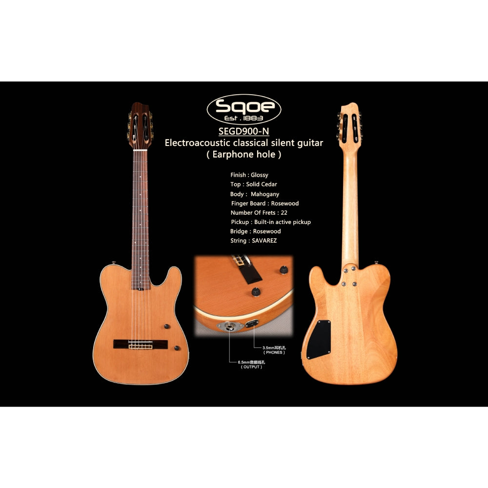 Đàn Guitar Điện Sqoe SEGD900 - Việt Music