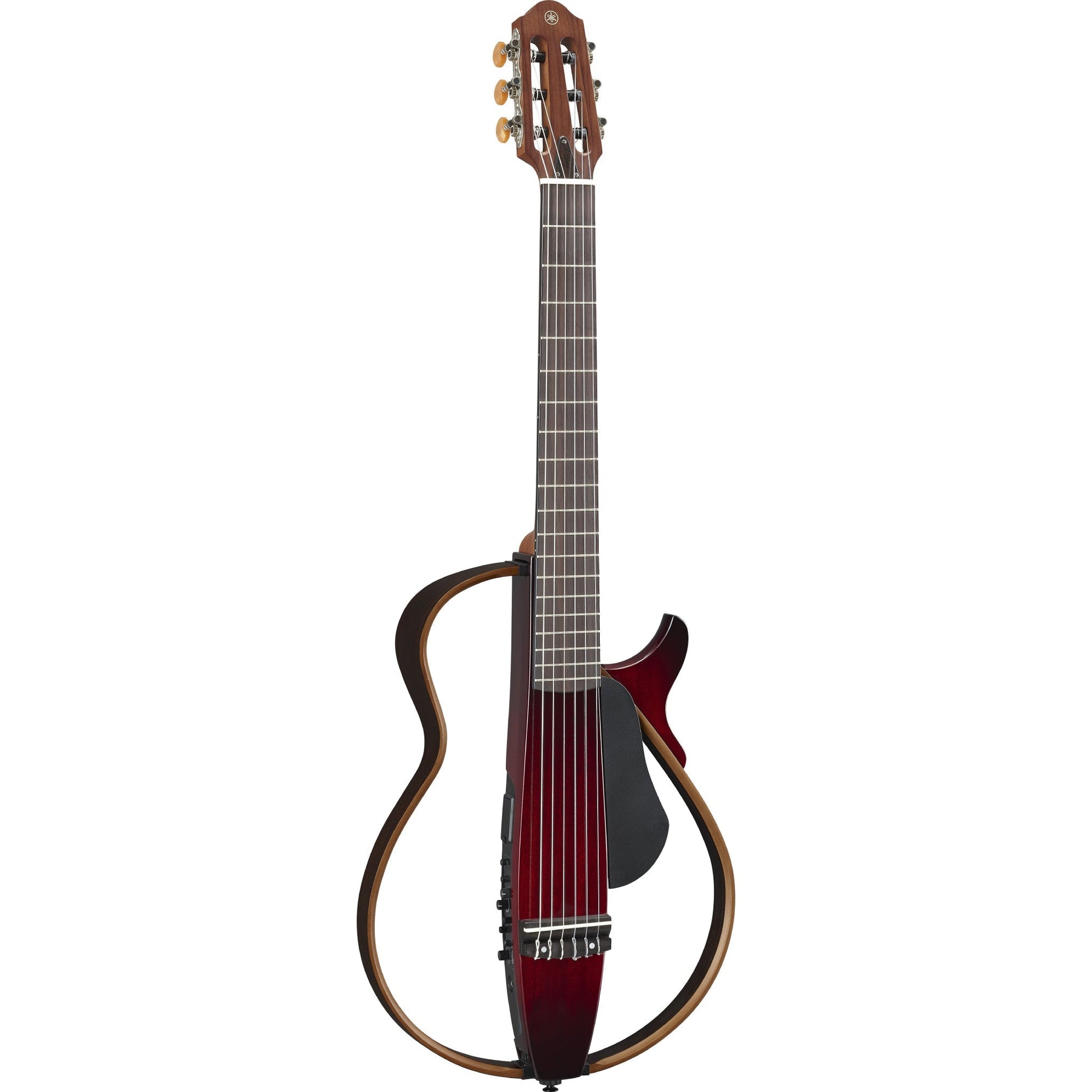 Đàn Guitar Silent Yamaha SLG200N Nylon String, Crimson Red Burst - Việt Music