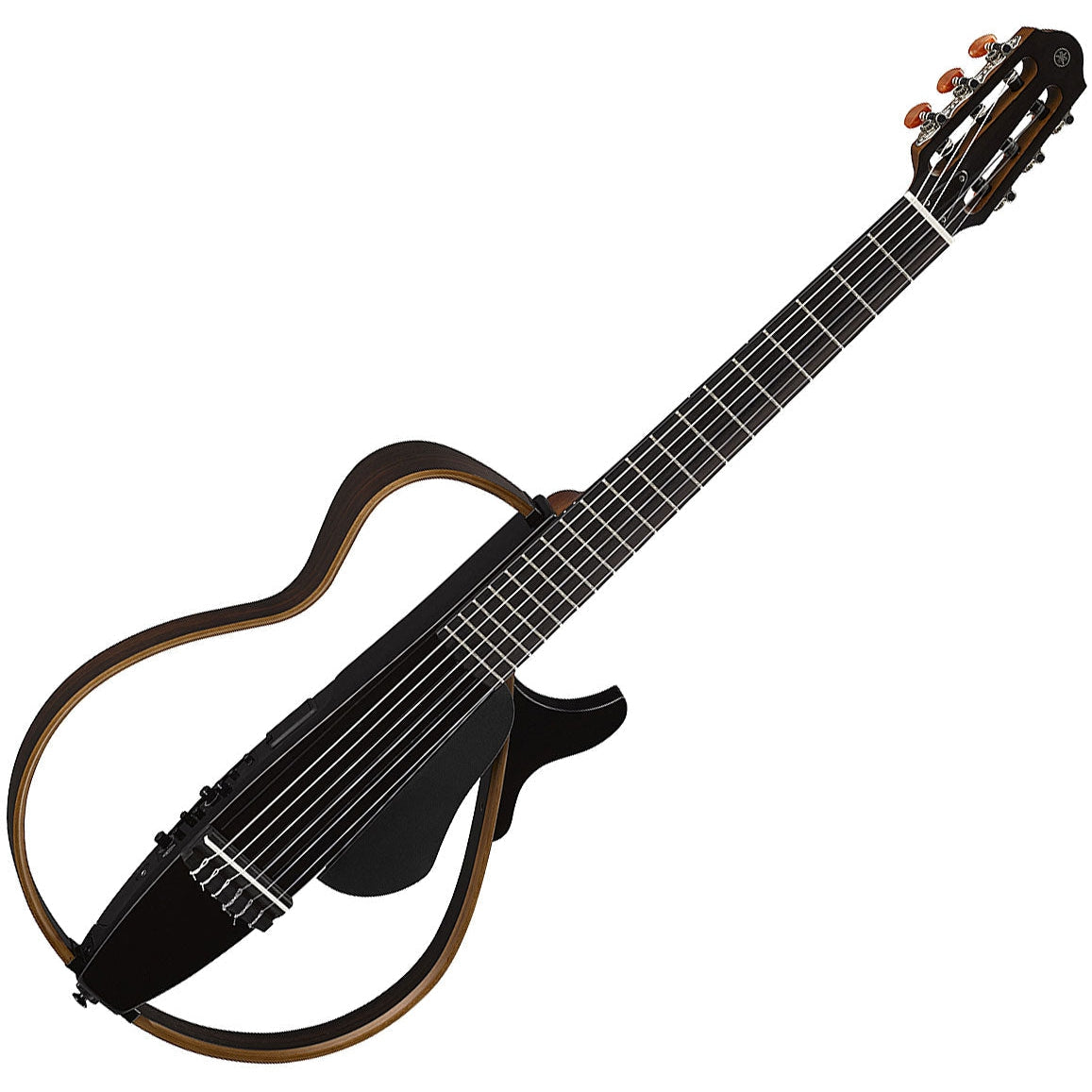 Đàn Guitar Silent Yamaha SLG200N Nylon String, Translucent Black - Việt Music