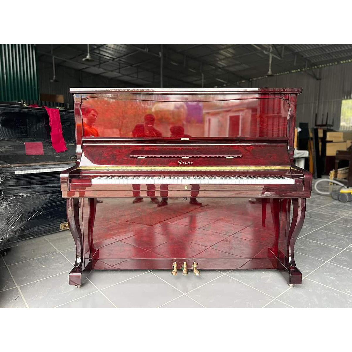 Đàn Piano Cơ Upright Atlas A55M - Qua Sử Dụng - Việt Music