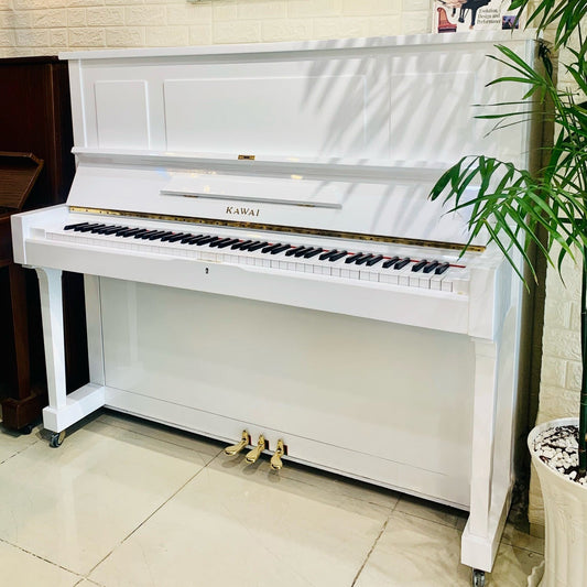 Đàn Piano Cơ Upright Kawai K35 WH - Qua Sử Dụng - Việt Music