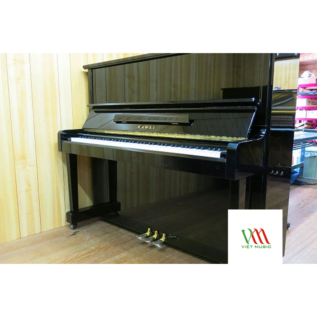 Đàn Piano Cơ Upright Kawai KU3D PE - Qua Sử Dụng - Việt Music