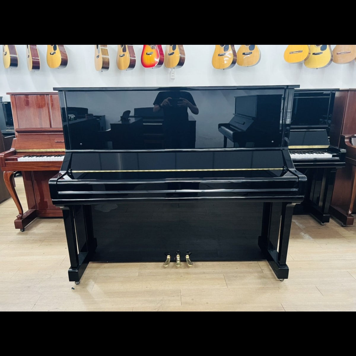 Đàn Piano Cơ Upright Yamaha YU33 PE - Qua Sử Dụng - Việt Music