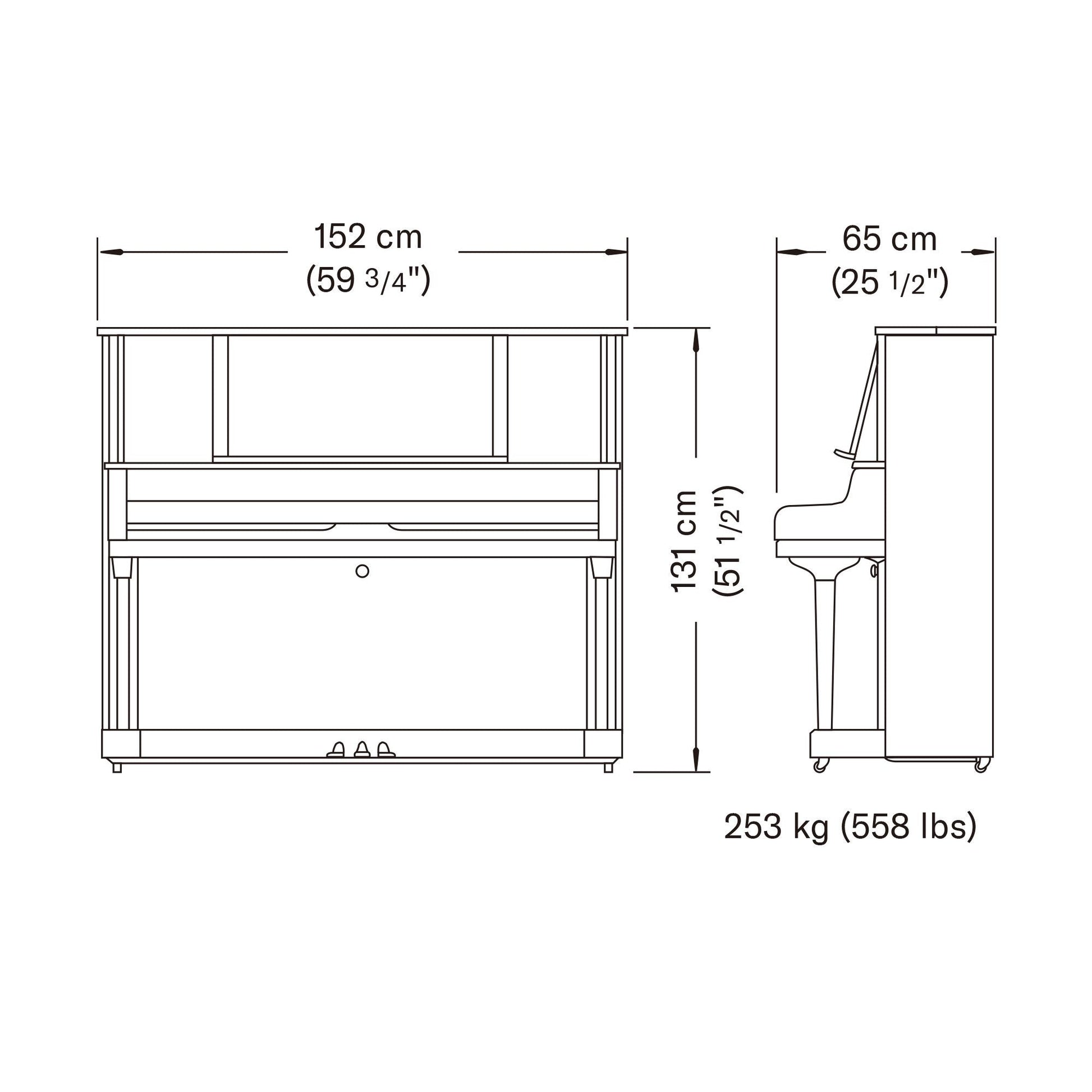 Đàn Piano Cơ Upright Yamaha YUS5 - Việt Music