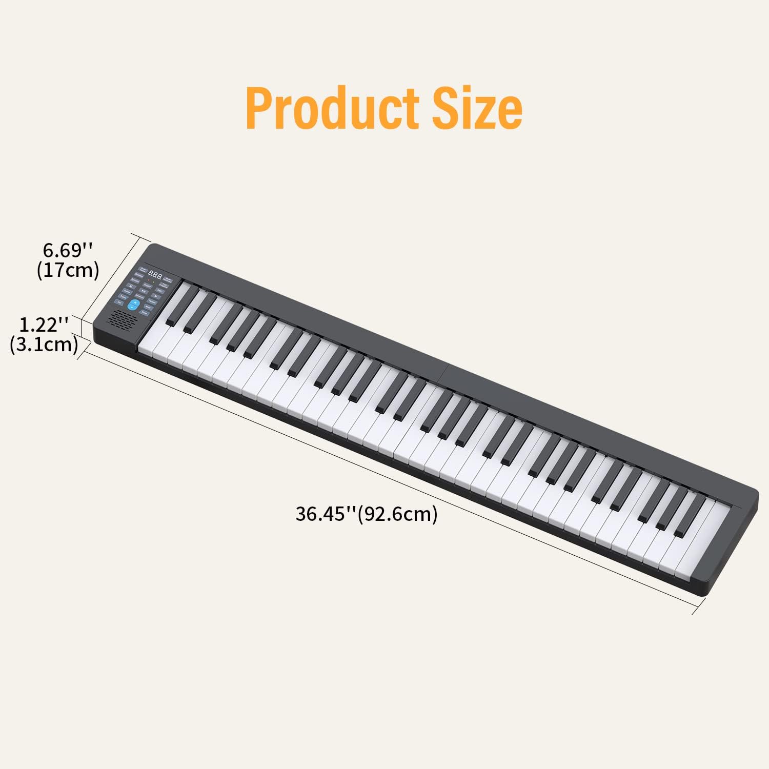 Đàn Piano Điện Konix PJ61Z - Việt Music