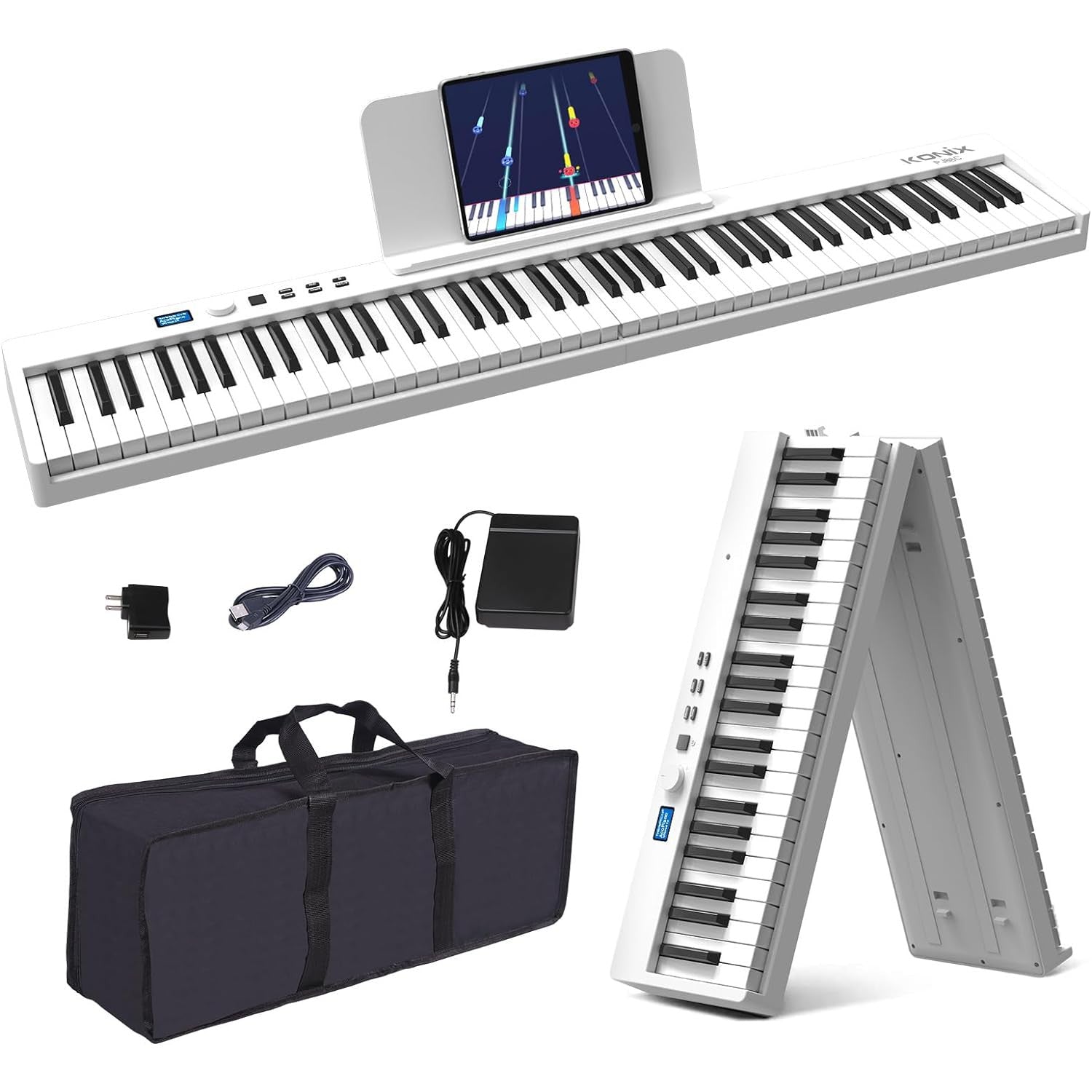 Đàn Piano Điện Konix PJ88C - Việt Music