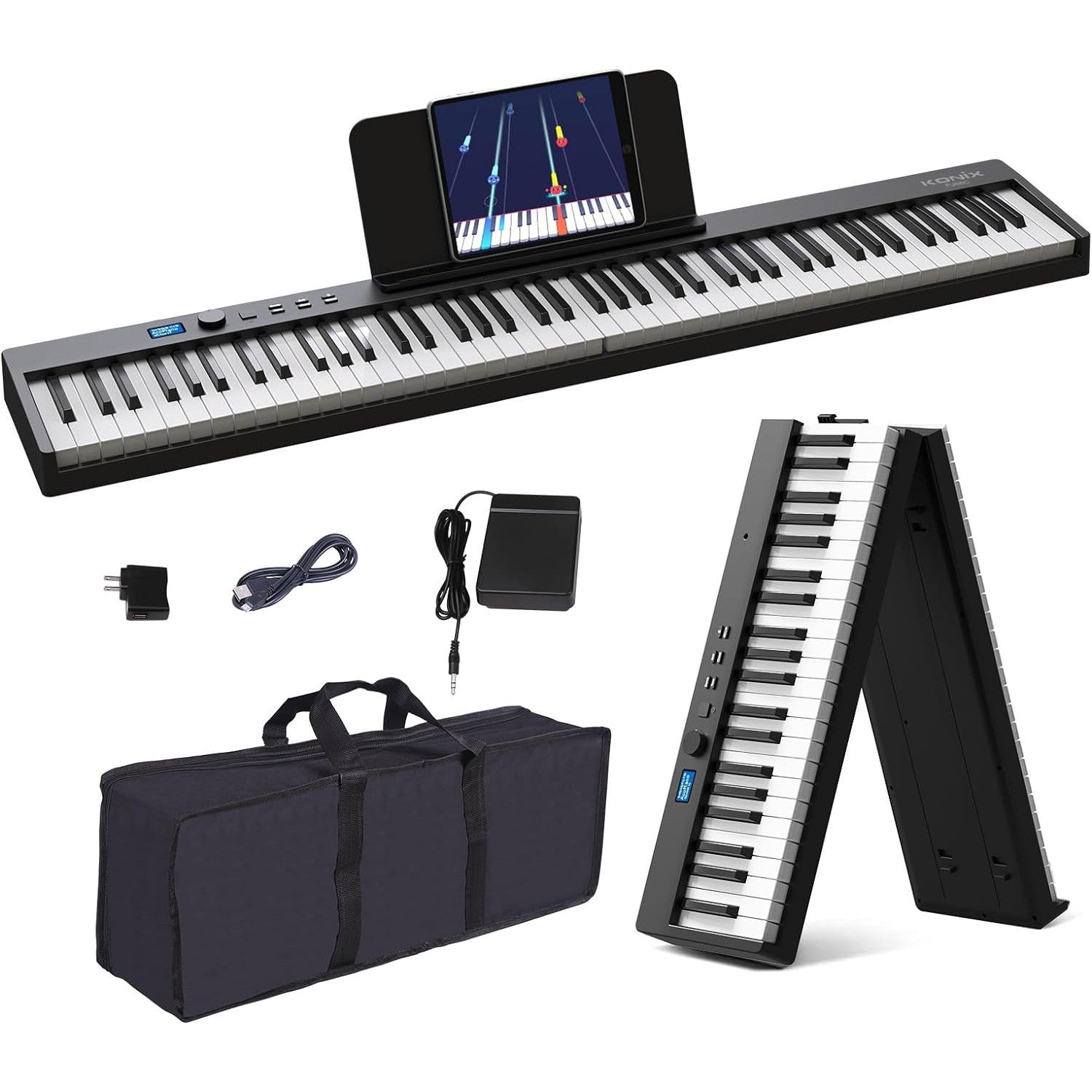 Đàn Piano Điện Konix PJ88C - Việt Music