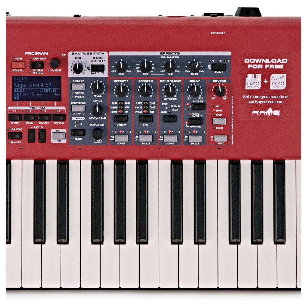 Đàn Piano Điện Nord Electro 6 HP - Việt Music