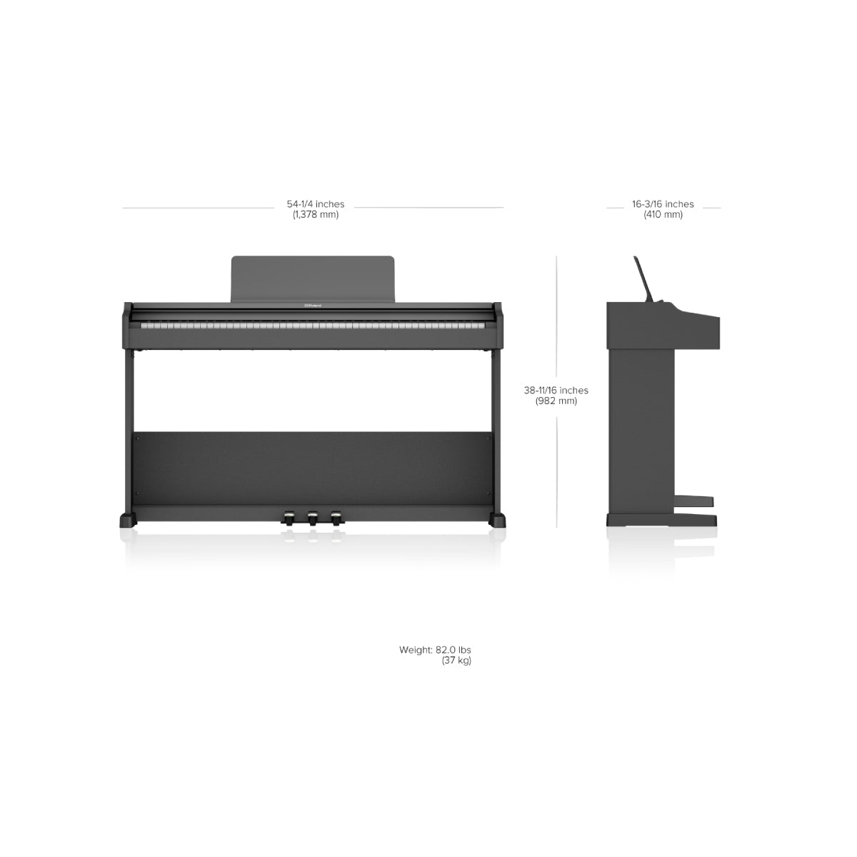 Đàn Piano Điện Roland RP-107 - Việt Music