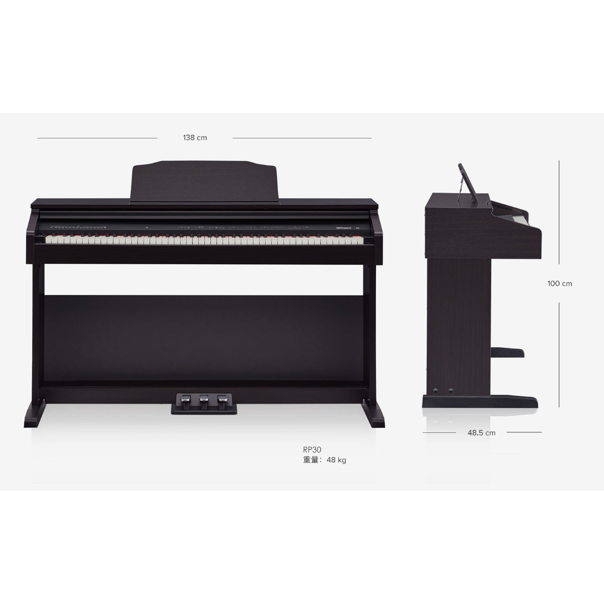 Đàn Piano Điện Roland RP30 - Việt Music