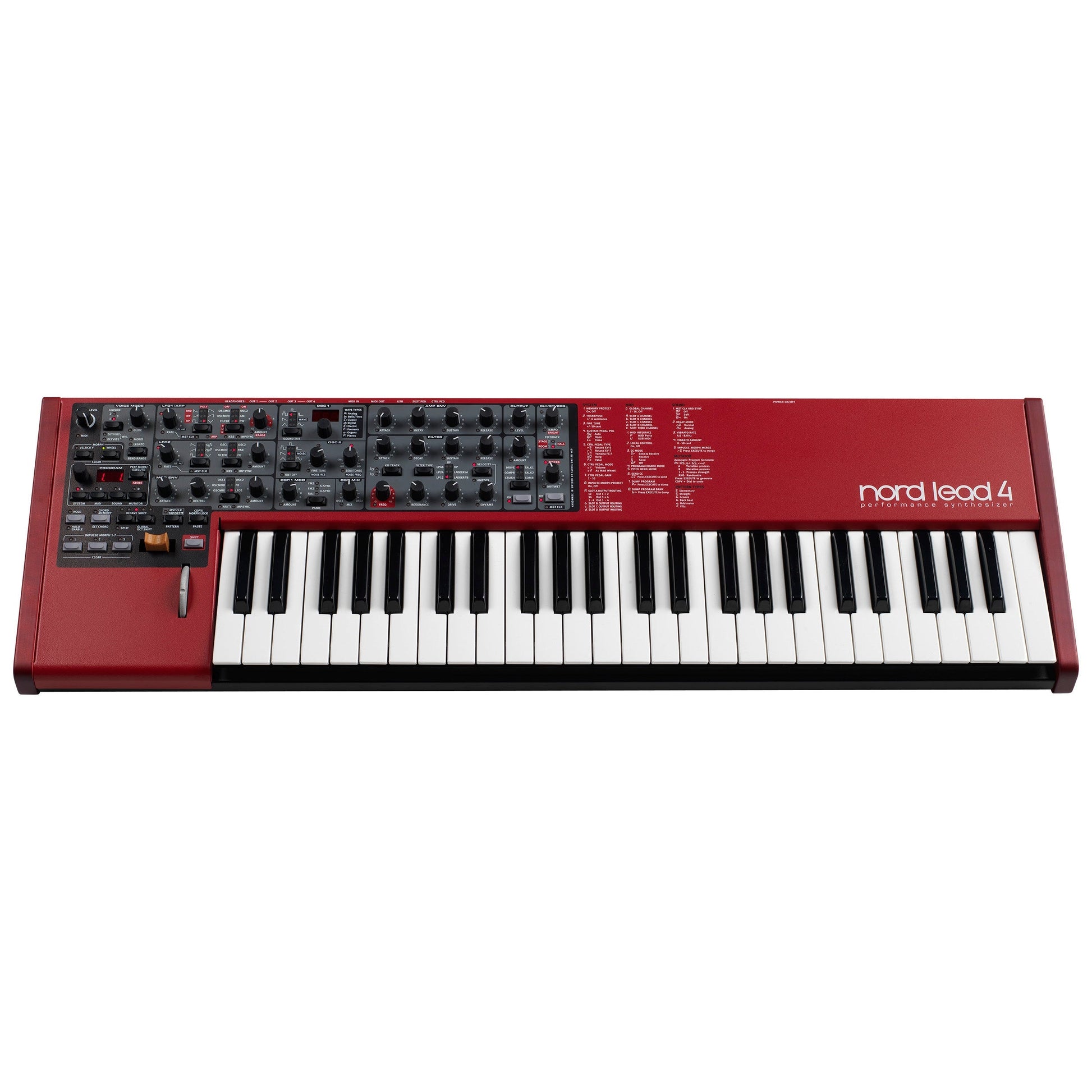 Đàn Synthesizer Nord Lead 4 - 49 Keys - Việt Music