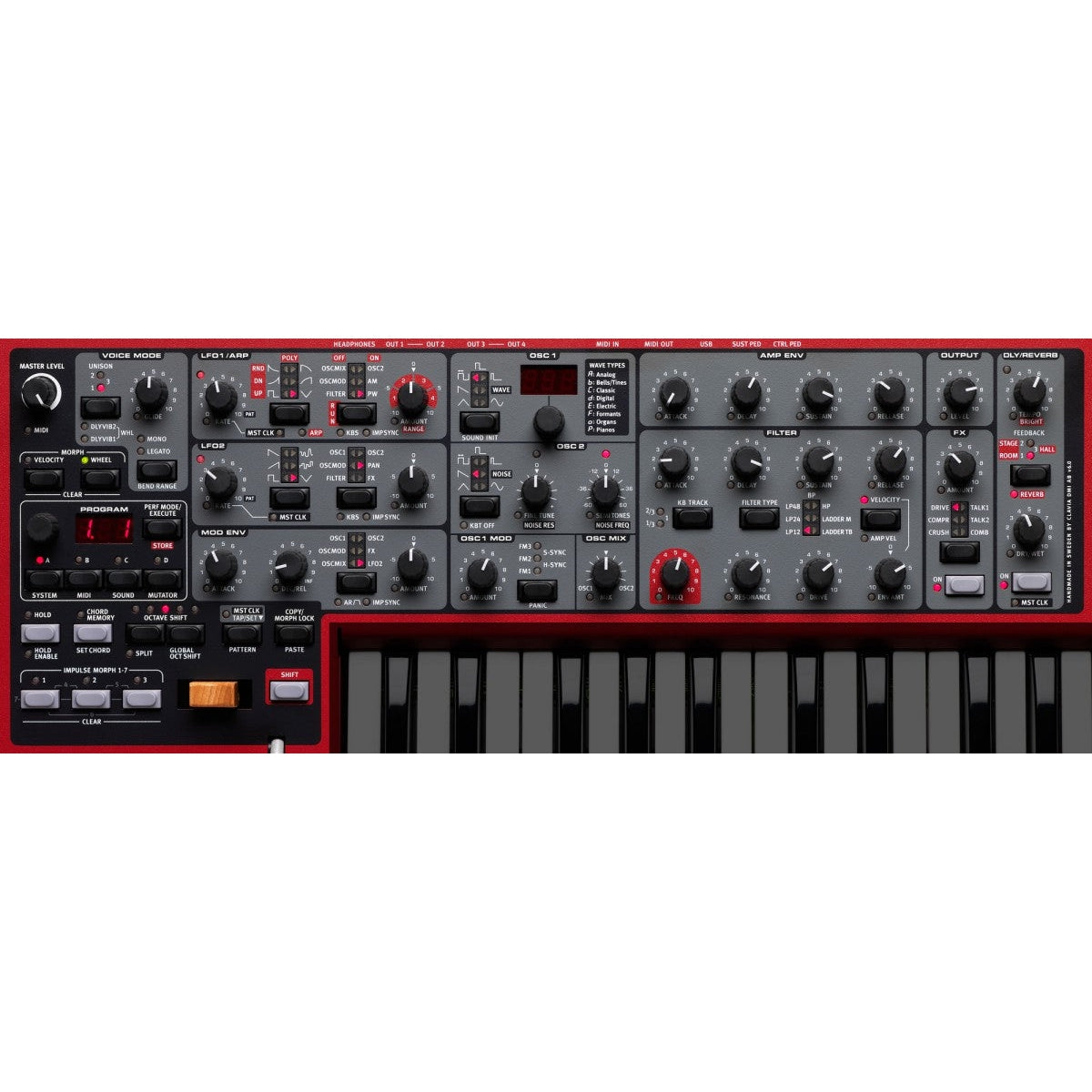 Đàn Synthesizer Nord Lead 4 - 49 Keys - Việt Music