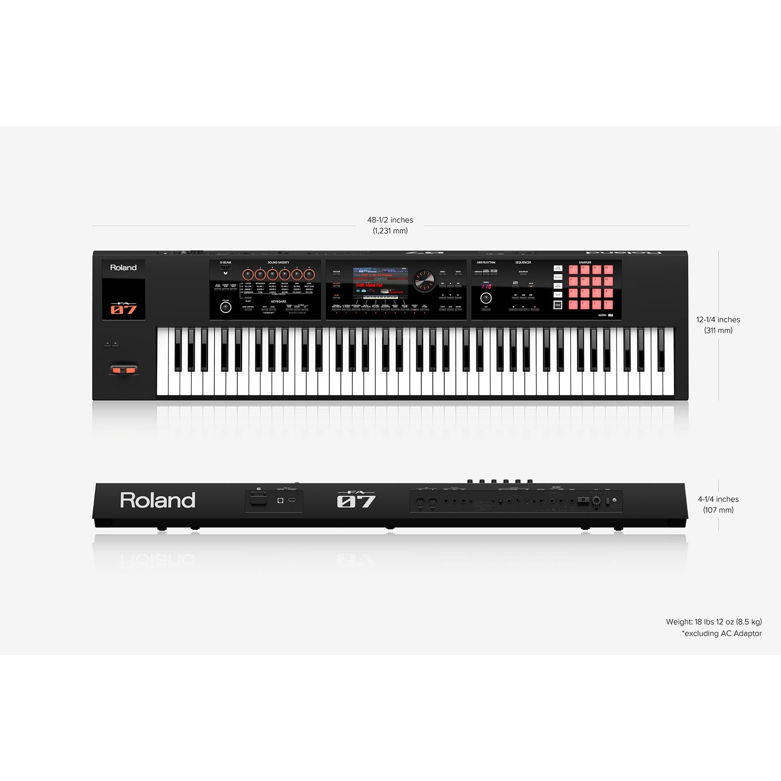 Đàn Synthesizer Roland FA-07 - Việt Music