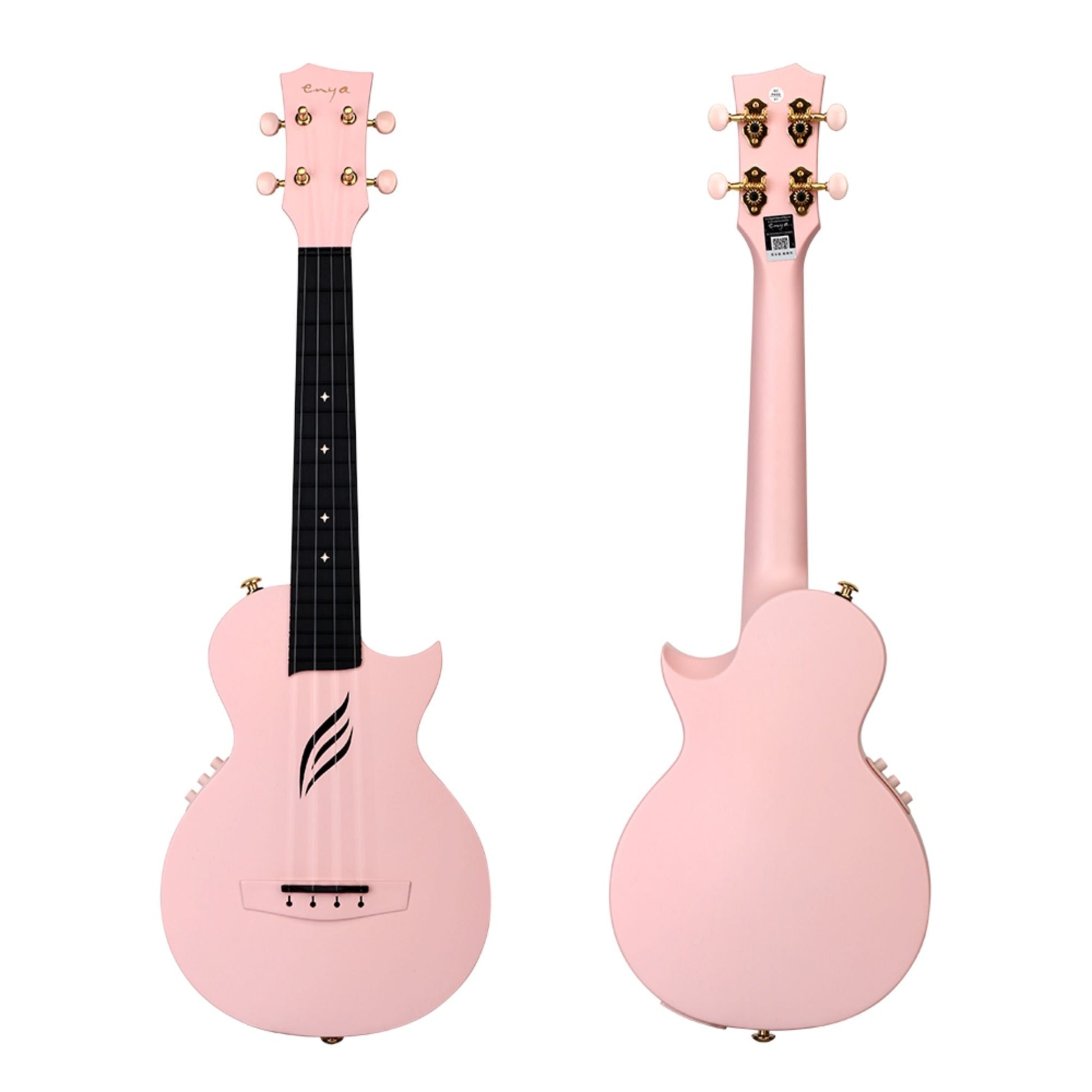 Đàn Ukulele Concert Enya Nova U EQ Pink - Việt Music