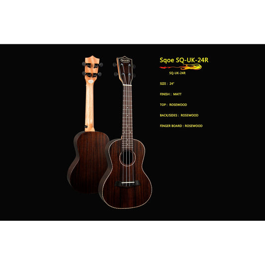 Đàn Ukulele Concert Sqoe SQ-UK-24R - Việt Music